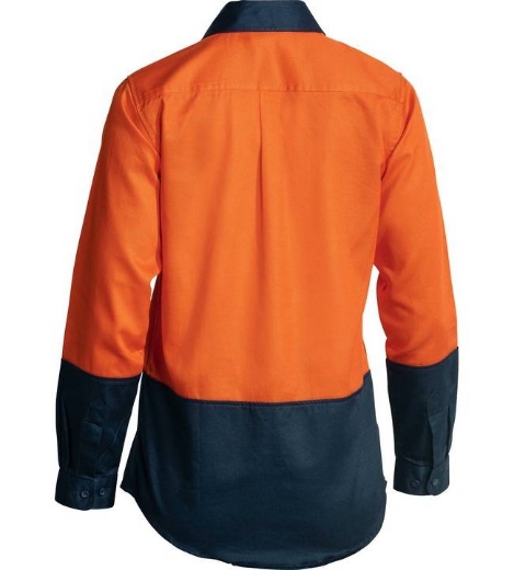 Picture of Bisley,Women's Hi Vis Drill Shirtt